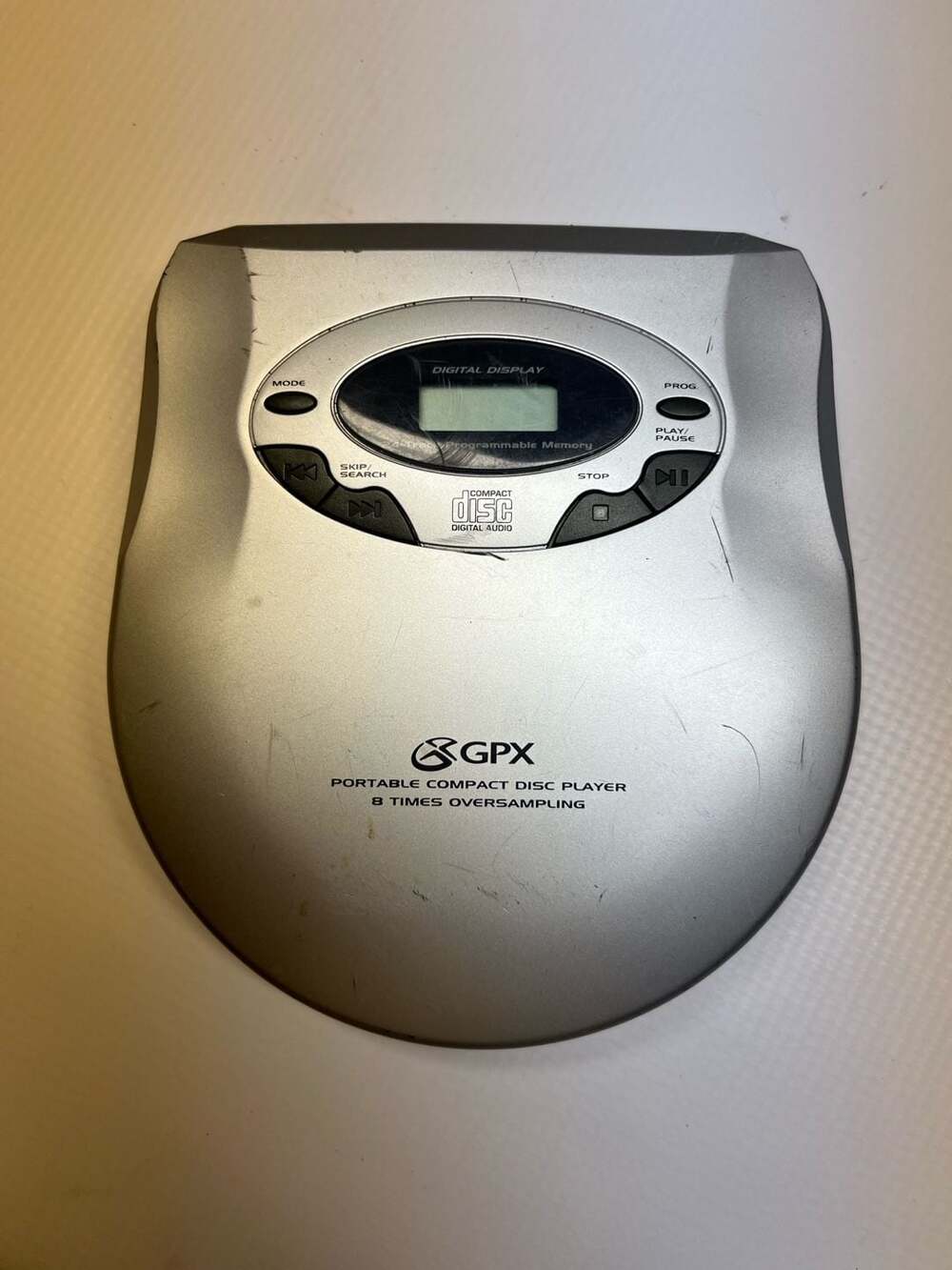 GPX C3849 Portable Compact Disc Player Silver 2003